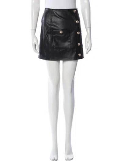 Pre-owned L'agence Mini Skirt W/ Tags In Black