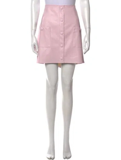 Pre-owned L'agence Mini Skirt W/ Tags In Pink