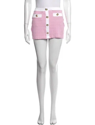 Pre-owned L'agence Mini Skirt W/ Tags In Pink