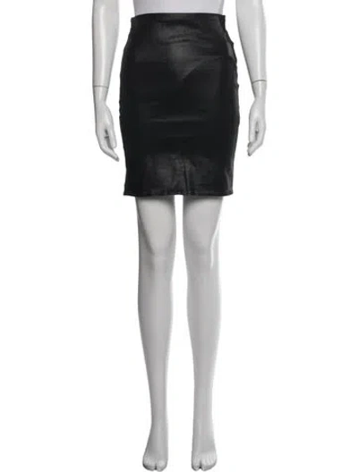 Pre-owned L'agence Mini Skirt In White