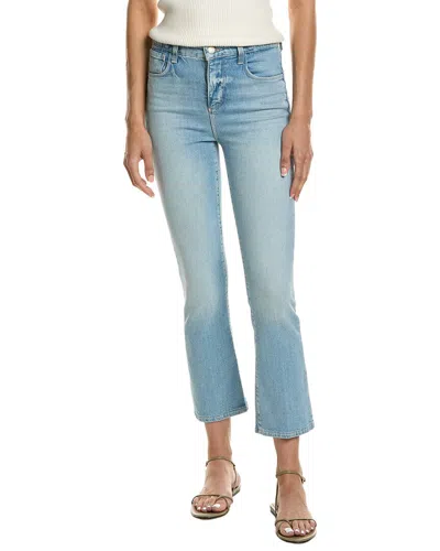 L'agence Mira Ultra High-rise Micro Bootcut Pant In Blue