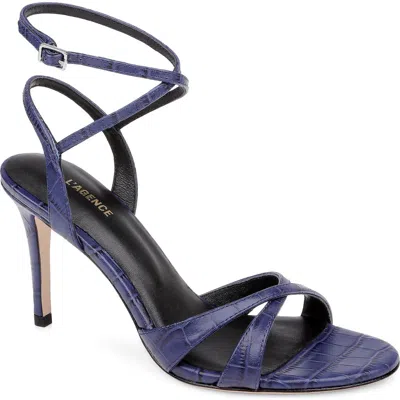 L'agence Miranda Ankle Strap Sandal In Blue
