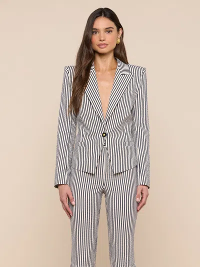 L'agence Misa Seersucker Blazer