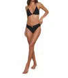 L'agence Miya Bikini Bottom In Black In Black