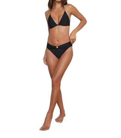 L'agence Miya Bikini Bottom In Black