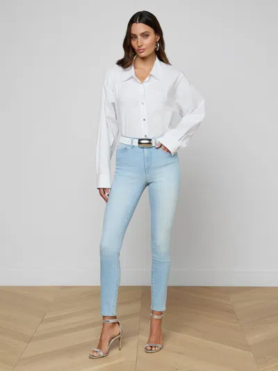 L'agence Monique Skinny Jean In Blue
