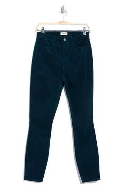 L'agence Monique Ultrahigh Waist Skinny Jeans In Blue