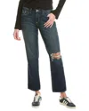 L'agence Nevia Low-rise Slouch Straight Jean In Blue