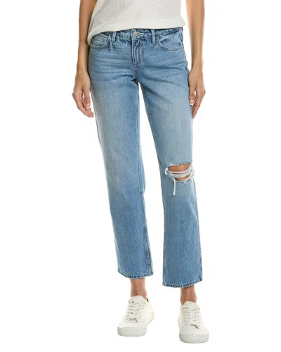 L'agence Nevia Low-rise Slouch Straight In Blue