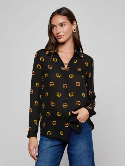 L'agence Nina Silk Blouse