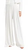 L'agence Nova Pleated Pant In White
