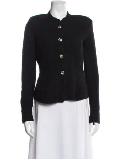 Pre-owned L'agence Nylon Jacket In Black