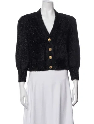 Pre-owned L'agence Nylon Mini Dress In Black