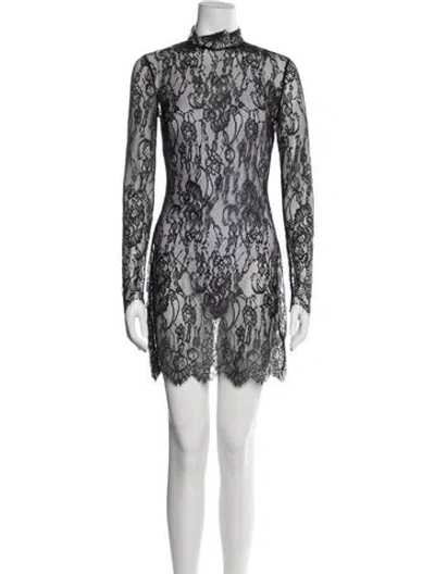 Pre-owned L'agence Nylon Mini Dress In Multi