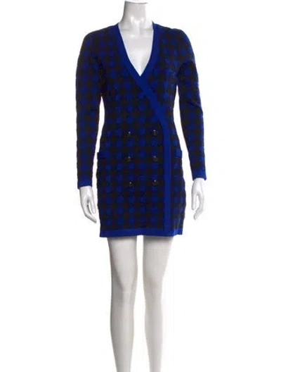Pre-owned L'agence Nylon Mini Dress In Multi
