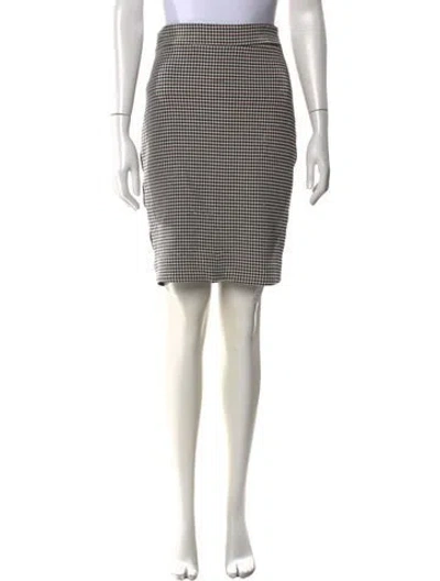 Pre-owned L'agence Nylon Mini Skirt In Black