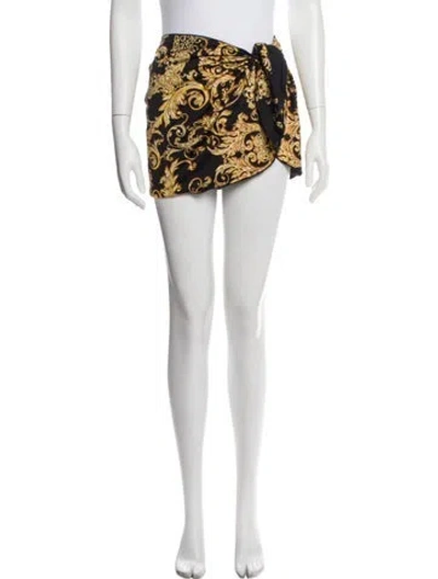 Pre-owned L'agence Nylon Mini Skirt In Neutral