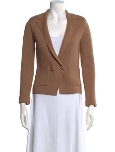 Pre-owned L'agence Open Front Sweater In Neutral