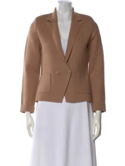 Pre-owned L'agence Open Front Sweater In Pink
