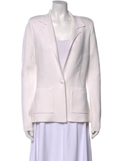 Pre-owned L'agence Open Front Sweater In Pink
