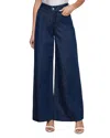 L'agence Pacey High Rise Wide Leg Jeans In Hobart In Black