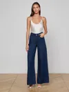 L'agence Pacey Wide-leg Jean In White