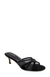 L'agence Padua Slide Sandal In Black