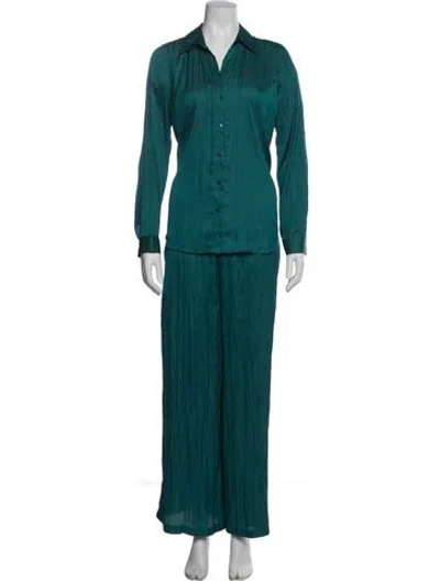 Pre-owned L'agence Pajamas In Green