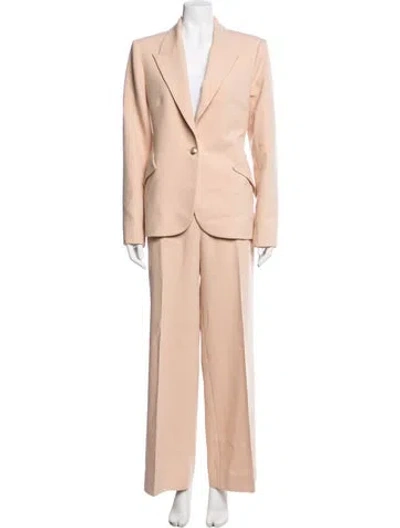 Pre-owned L'agence Pantsuit In Neutral