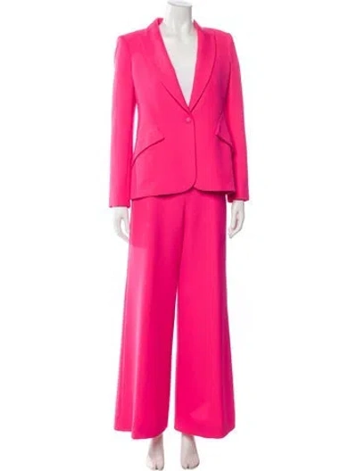 Pre-owned L'agence Pantsuit In Pink