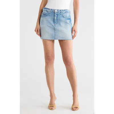 L'agence Paris Cotton Denim Miniskirt