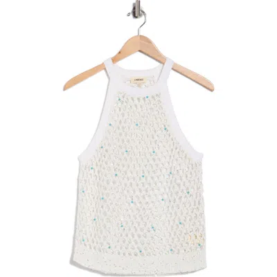 L'agence Parmida Embellished Tank In White
