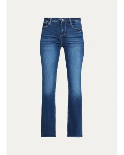 L'agence Petite Selma High-rise Bootcut Jeans In Columbia