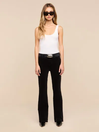 L'agence Petite Stevie Velvet Jean In Noir