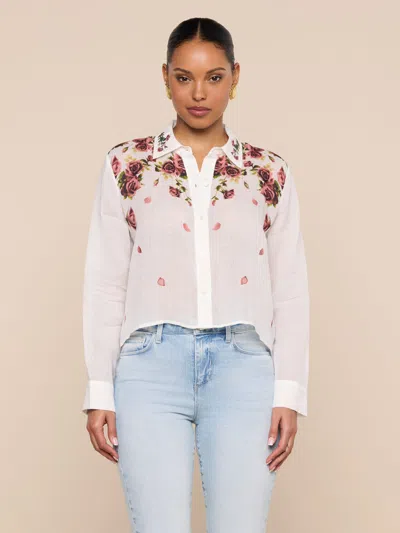 L'agence Philomena Blouse In White