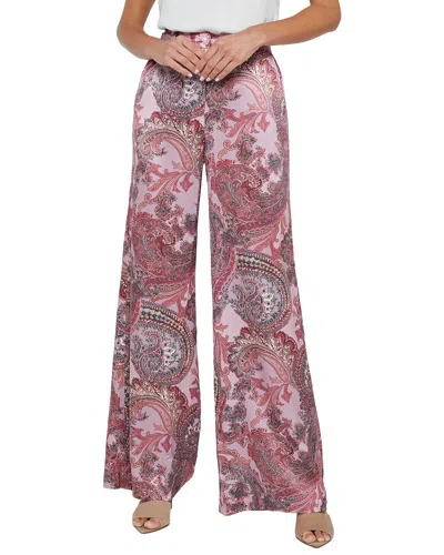 L'agence Pilar Silk Wide Leg Pant