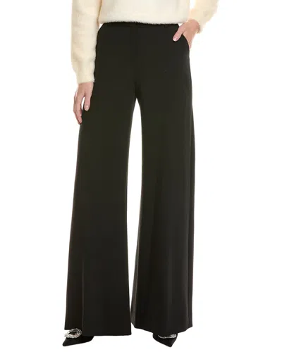 L'agence Pilar Wide Leg Pant In Black