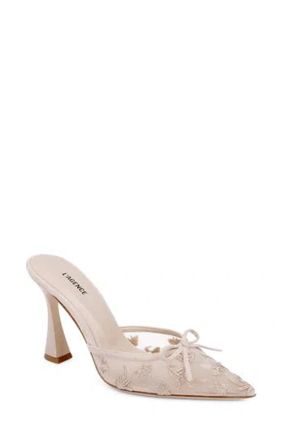 L'agence Prasad Pointed Toe Mule In Neutral