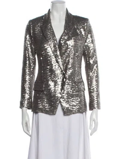 Pre-owned L'agence Printed Blazer