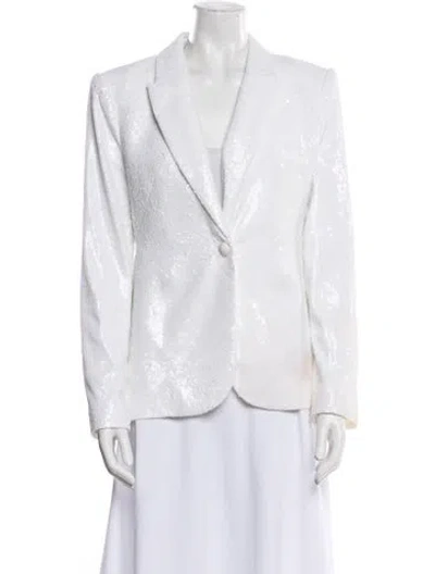 Pre-owned L'agence Printed Blazer In Multi