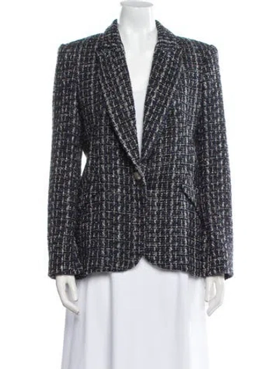 Pre-owned L'agence Printed Blazer In Multi