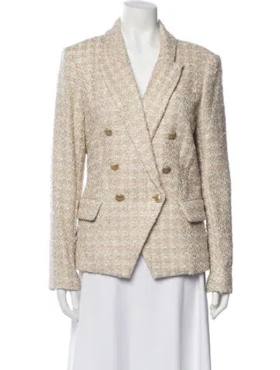 Pre-owned L'agence Printed Blazer W/ Tags