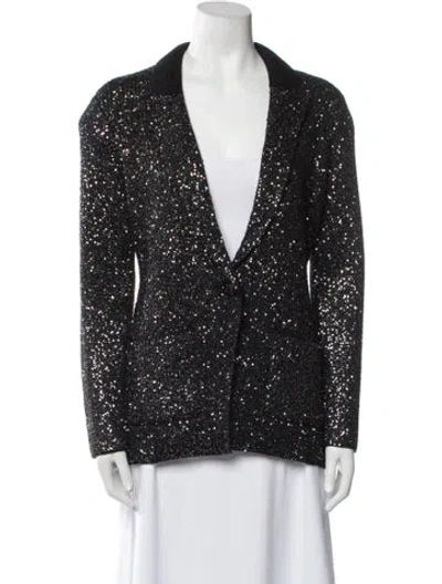 Pre-owned L'agence Printed Evening Jacket