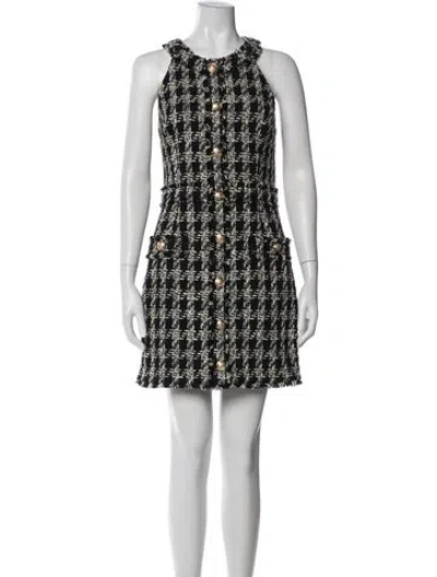Pre-owned L'agence Printed Mini Dress