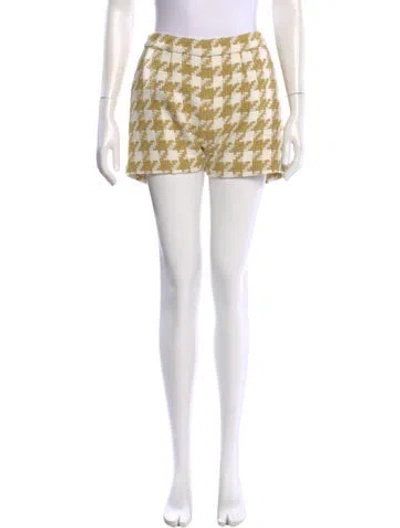 Pre-owned L'agence Printed Mini Shorts