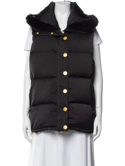 Pre-owned L'agence Puffer Vest W/ Tags In Gray