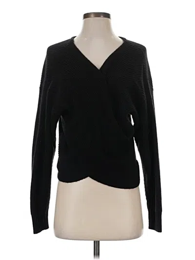 Pre-owned L'agence Pullover Sweater In Black