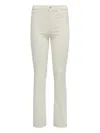 L'agence Raw-hem Bootcut Jeans In Neutral