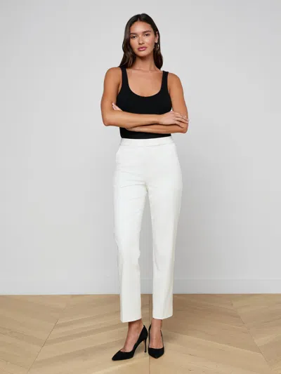L'agence Rebel Trouser In White