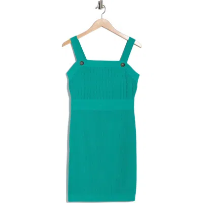 L'agence Rehannin Pointelle Knit Minidress